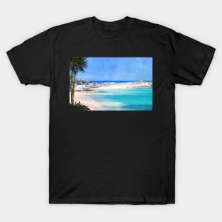 St Ives, Cornwall - Original art version 1 T-Shirt